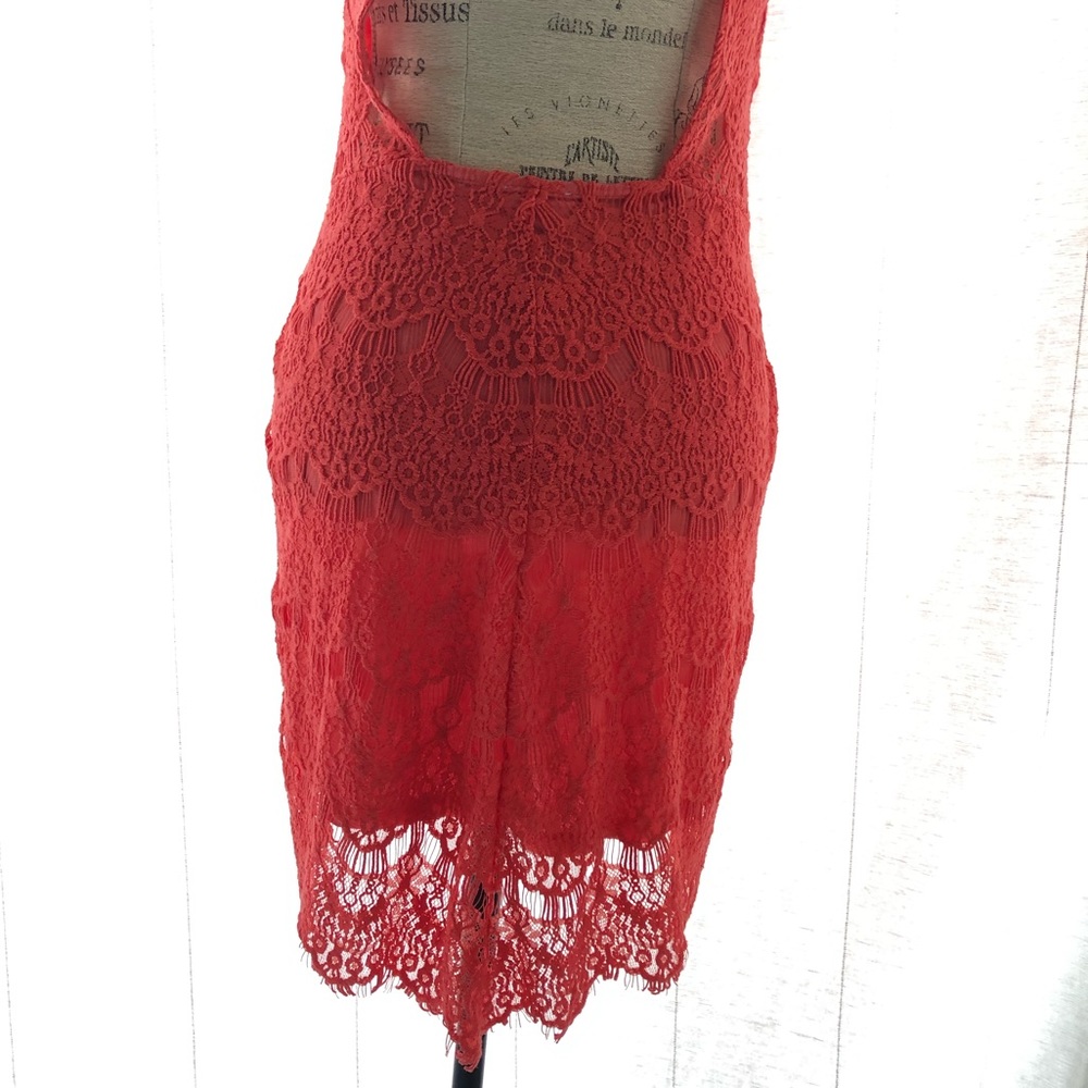 NWT Free People Daydreamer Laced Open Back Dress - Picture 10 of 10